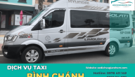 Giới thiệu dịch vụ taxi Bình Chánh tại Xe Dịch Vụ Giá Rẻ HCM